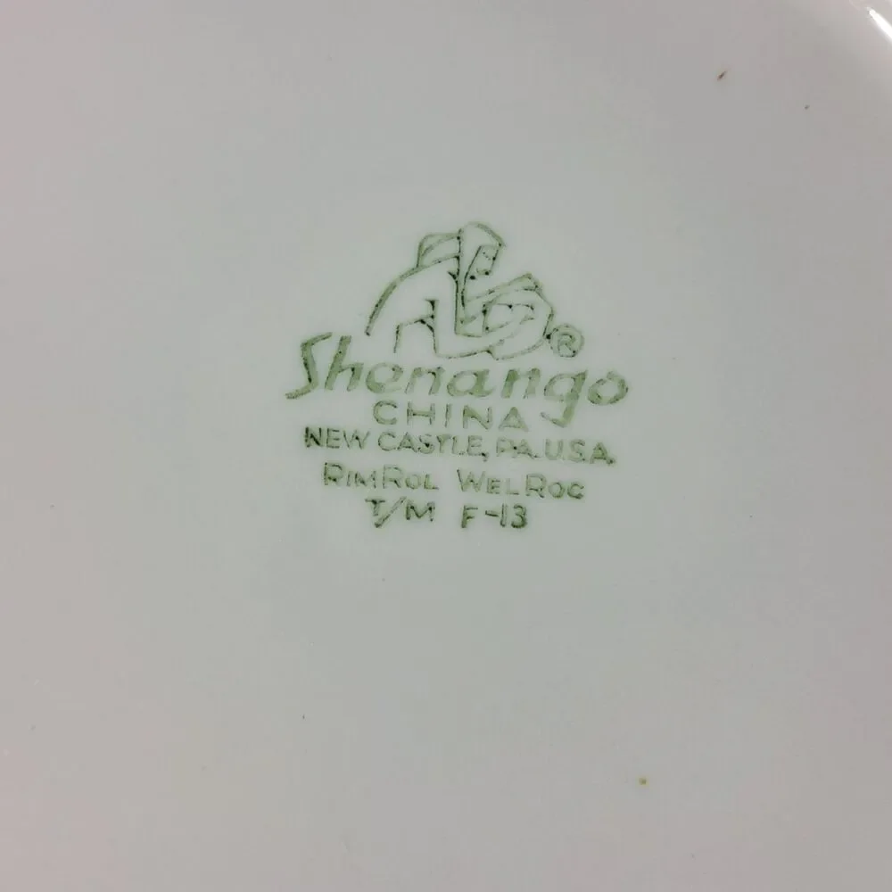 Shenango vintage restaurantware